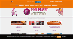 Desktop Screenshot of pinkplanetplasencia.es
