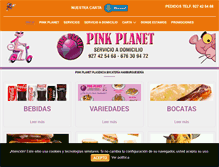 Tablet Screenshot of pinkplanetplasencia.es